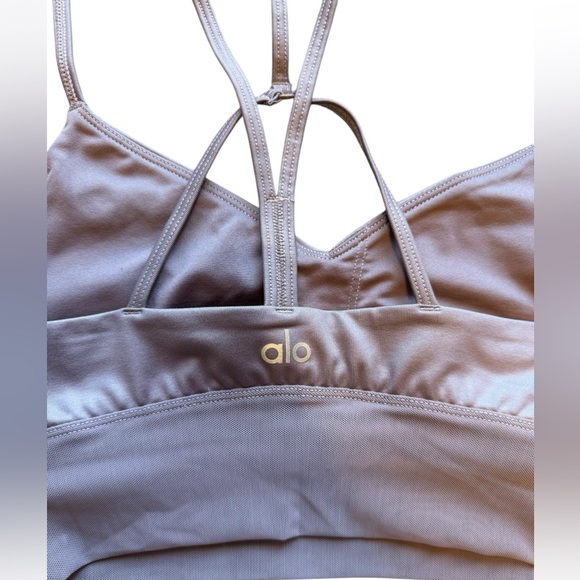 ALO YOGA Lavish Bra in Purple - Picture 5 of 6